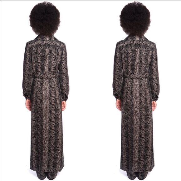 New Free People Anna Sui Serpent’s Shimmer Coat - Picture 5 of 10